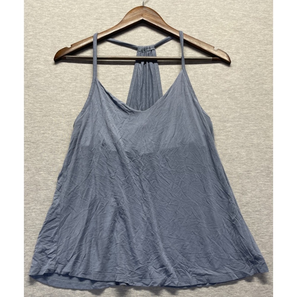 Cynthia Rowley Sleepwear Tank Top Womens Medium Gray Classic Lounge Racerback